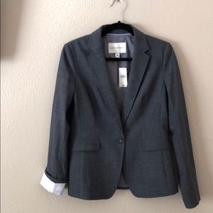 Grey wool blazer by Banana Republic, size 8